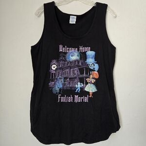 Disney Haunted Mansion Tank Sz L